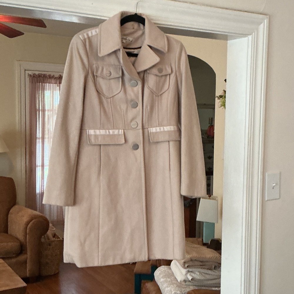 Kenneth Cole Women's Tan Trench Coat